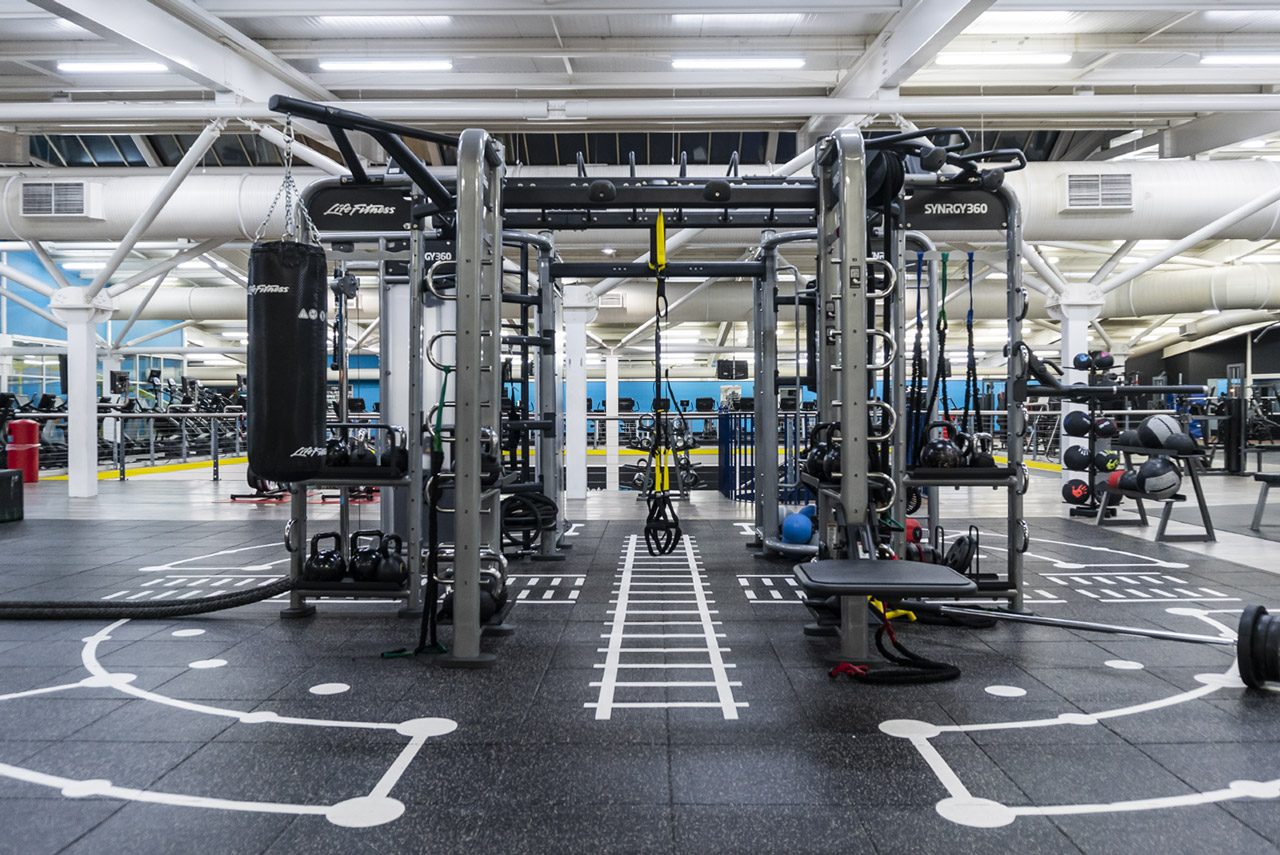 Total Fitness Prenton gym wirral upper gym floor rig